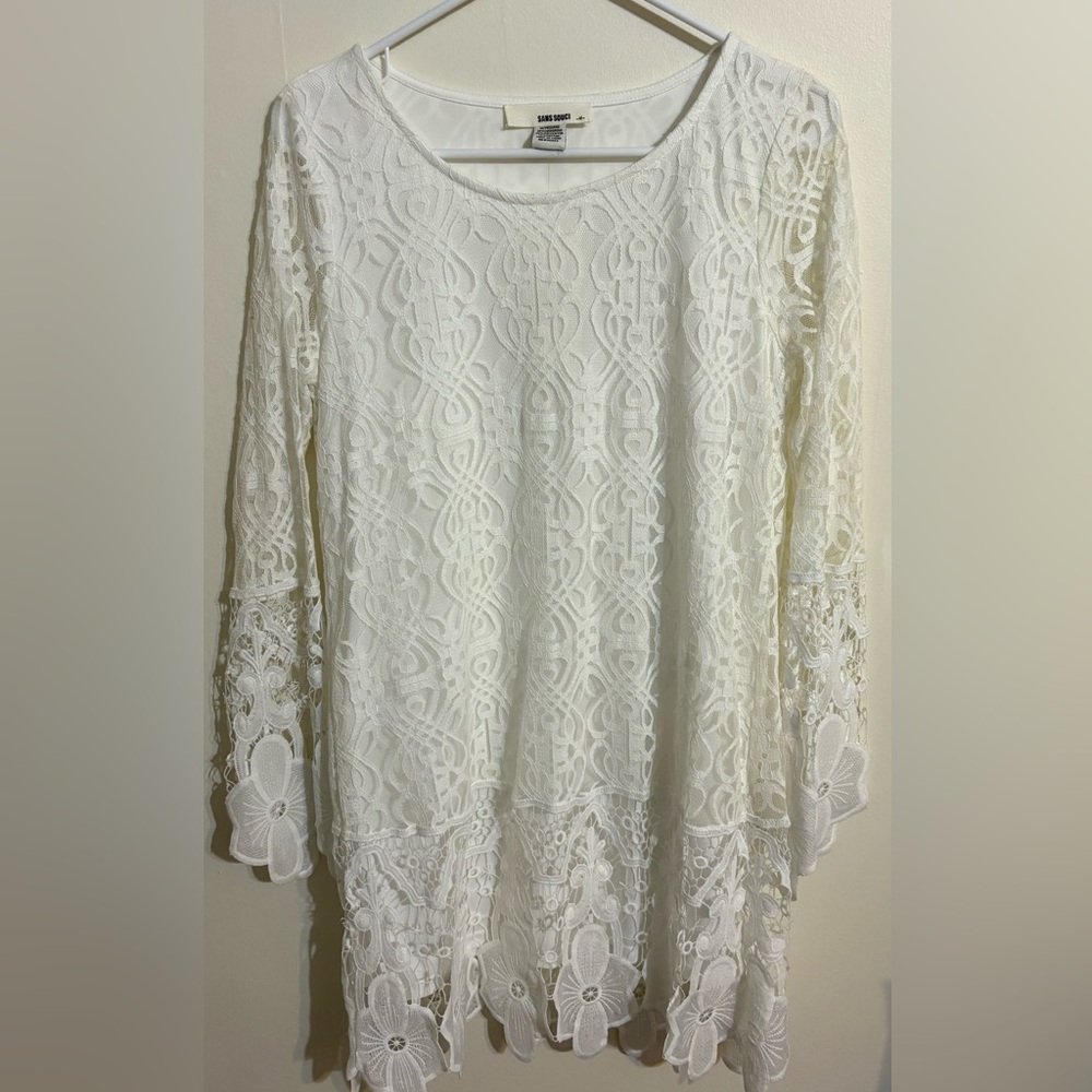 White Lace Women's dress